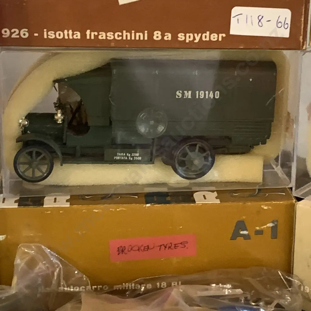 Vintage Rio and Brumm Diecast Models Vehicles x 7, Boxed Image 1++