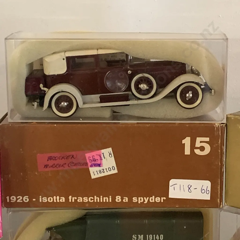 Vintage Rio and Brumm Diecast Models Vehicles x 7, Boxed Image 1++