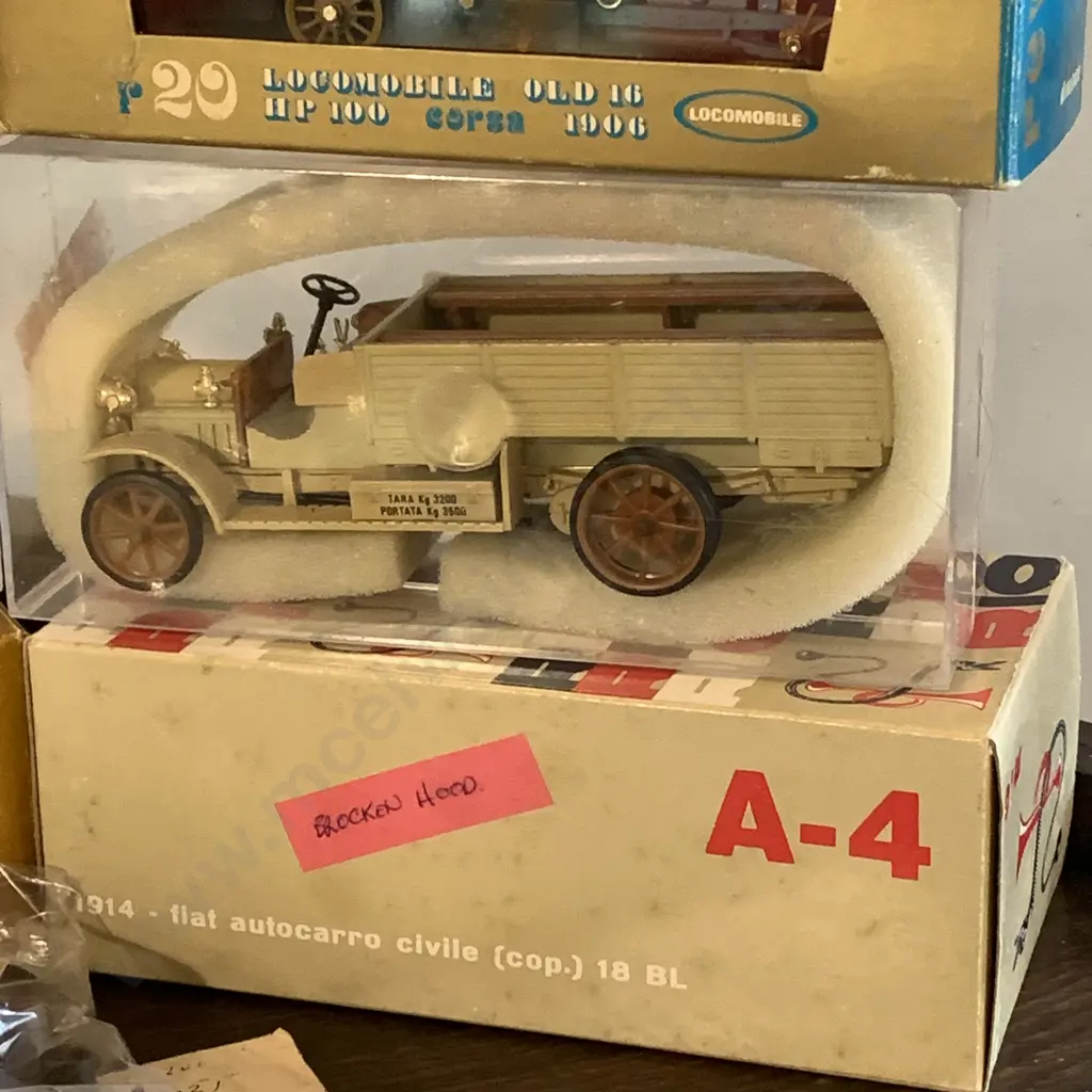 Vintage Rio and Brumm Diecast Models Vehicles x 7, Boxed Image 1++