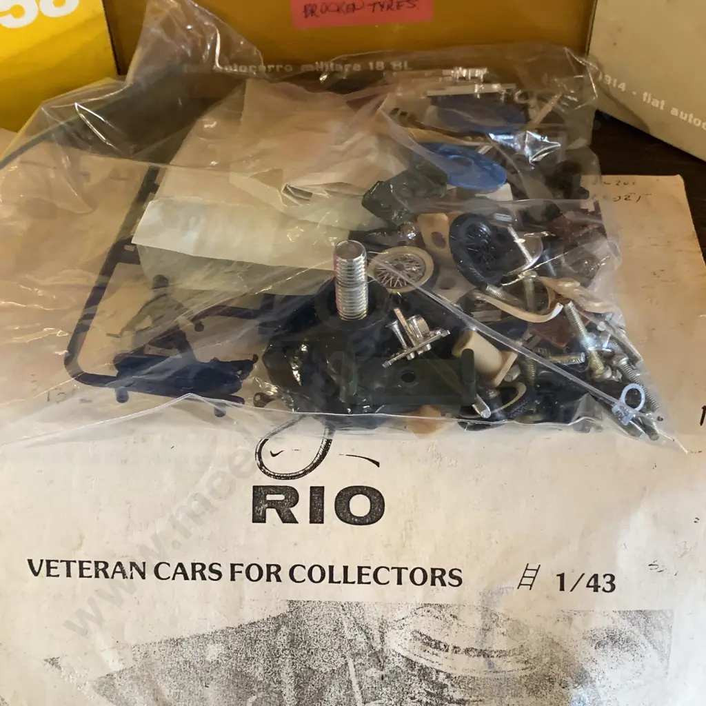 Vintage Rio and Brumm Diecast Models Vehicles x 7, Boxed Image 1++