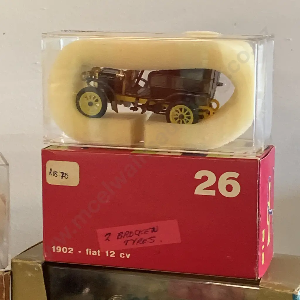 Vintage Rio and Brumm Diecast Models Vehicles x 7, Boxed Image 1++