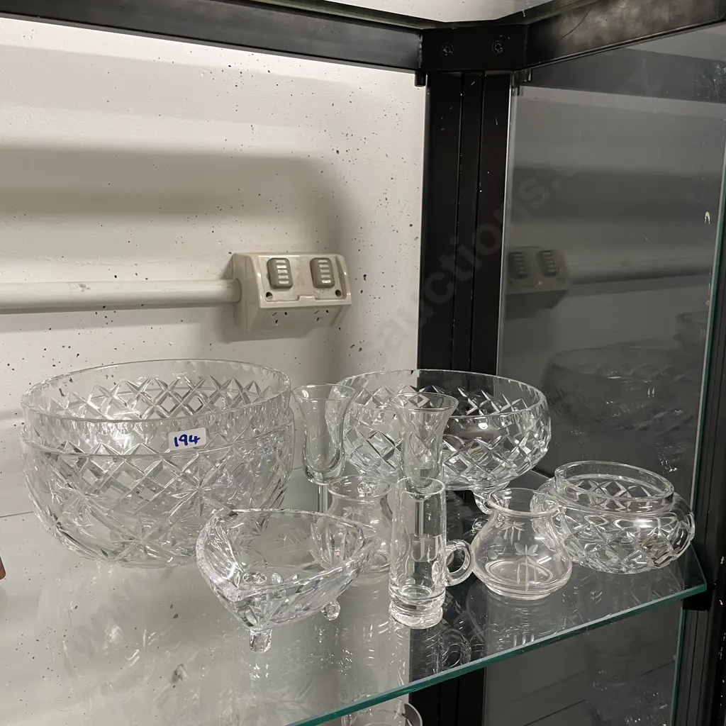 Assorted Vintage Crystal Image 1++