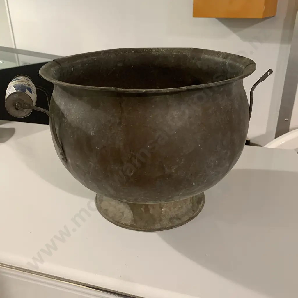 Copper Pot, H23, Dia29cm, af as shown Image 1++