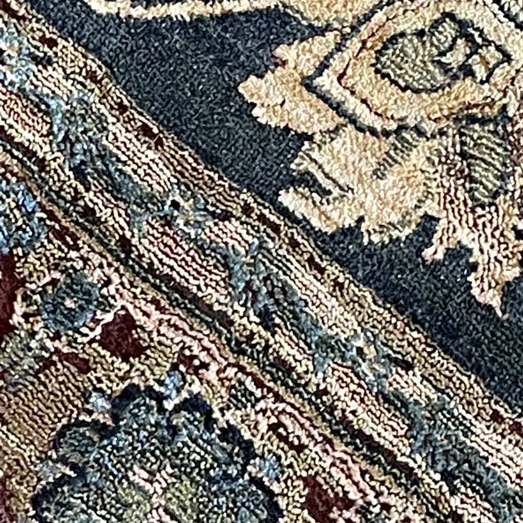 Large Egyptian 'Kharma' Floor Rug. 100% Heat-set Polypropylene Material. 340 x 240cm. Image 1++