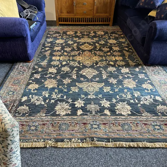 Large Egyptian 'Kharma' Floor Rug. 100% Heat-set Polypropylene Material. 340 x 240cm.