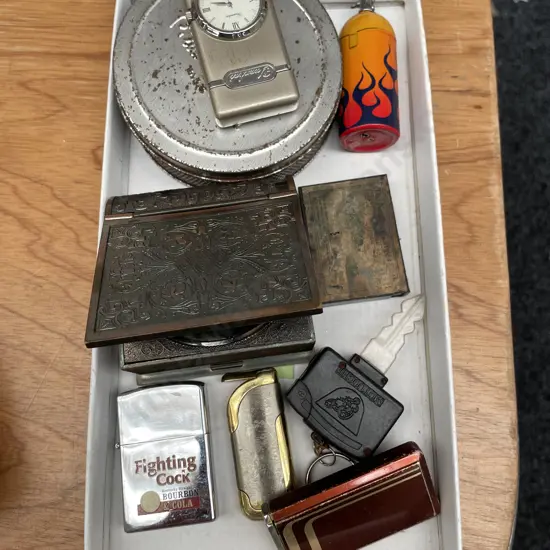 Assortment of Collectable Vintage Lighters