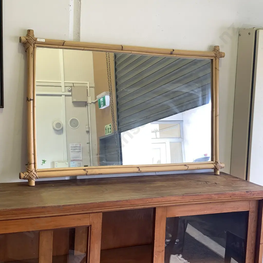 Cane Mirror 103 x 66cm Image 1++