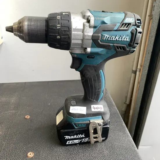 Makita 18V Drill and Battery - Model DHP481