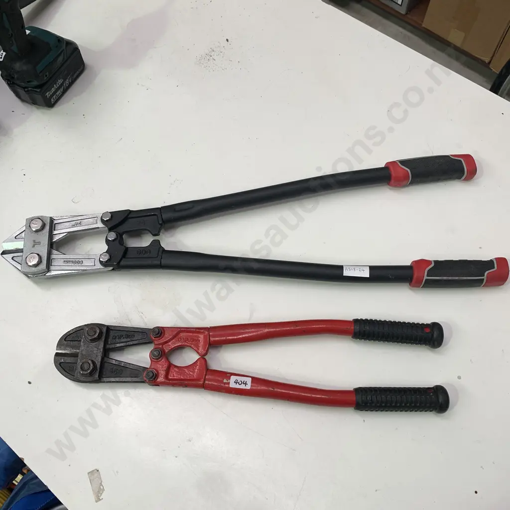 Pair of Bolt Cutters incl Trojan 24in and 18 in Image 1++
