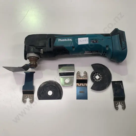 Makita Multitool Model DTM51, Skinless, with Blades