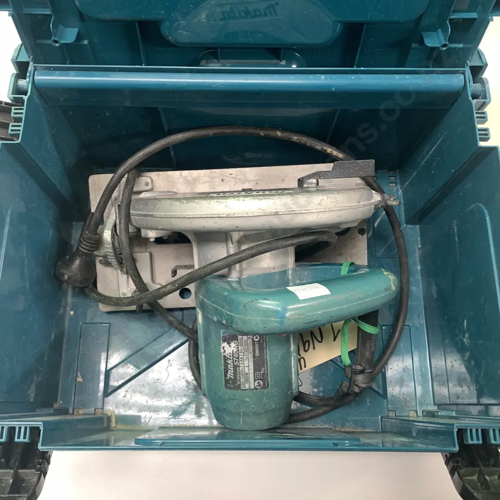 Makita Corded Circular Saw Model 5740NB with Makita Tool Box Image 1++