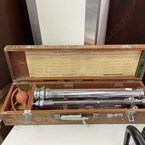 Vintage Wooden Boxed Vernon Morris Hydrant
