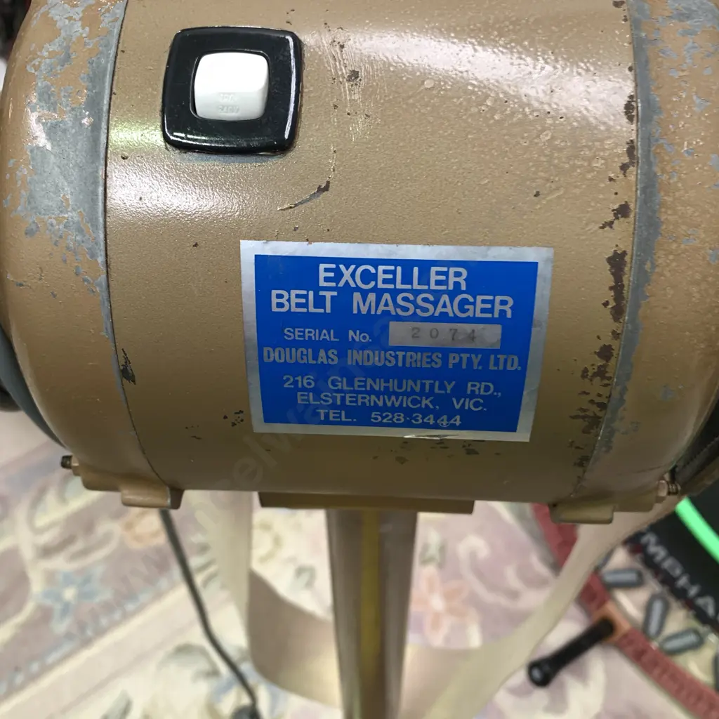 Vintage CMG Exceller Belt Massager in working condition Image 1++