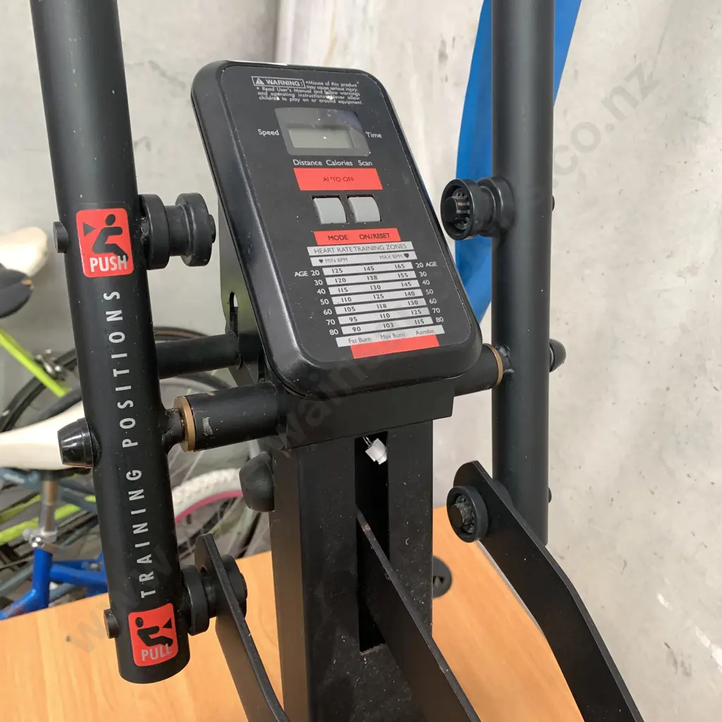 Weslo Cardio Glide Machine. Cardio Fitness Machine with Adjustable resistance with Electronic info screen. Image 1++