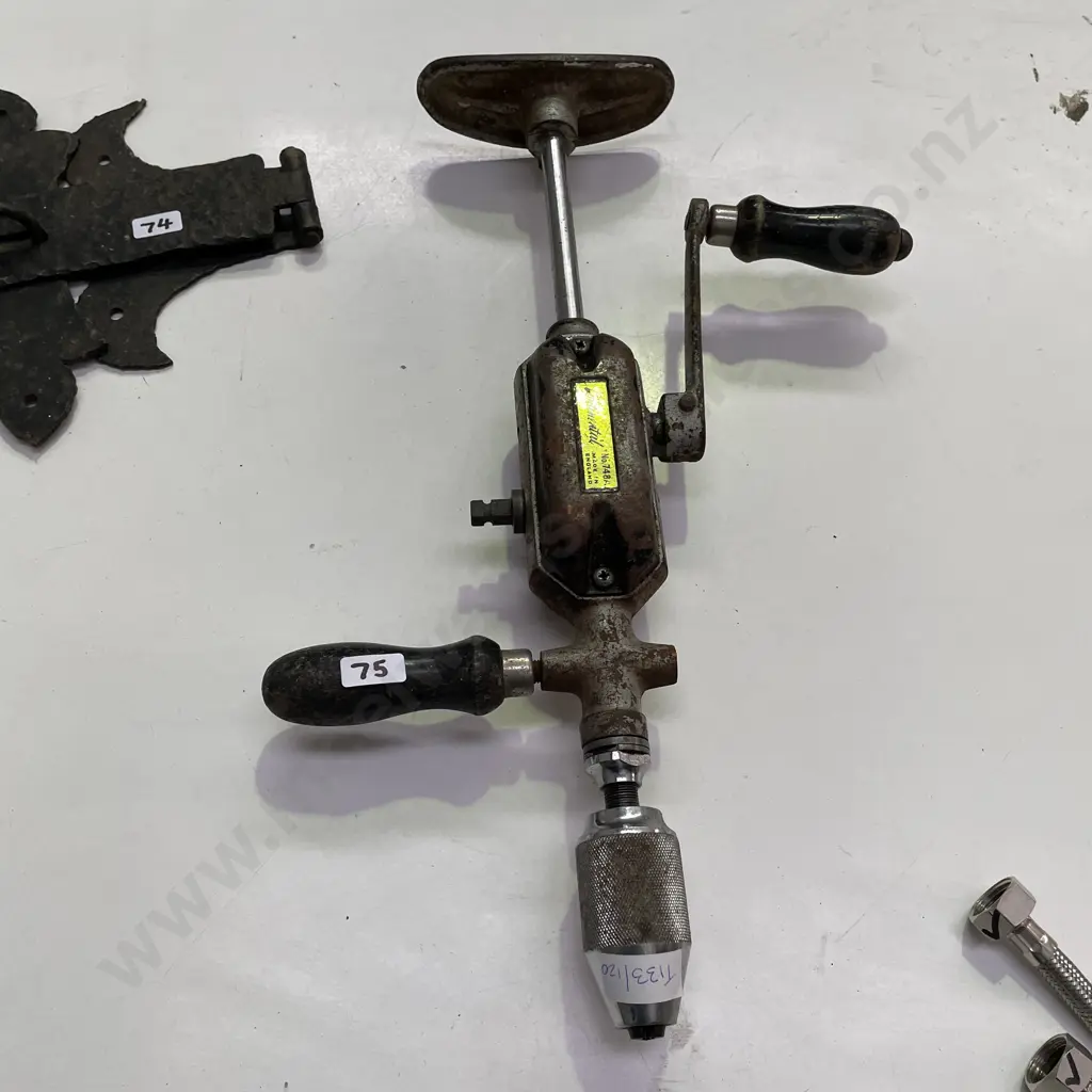 Vintage Stanley Drill. Continental No 748A. Made in England Image 1++