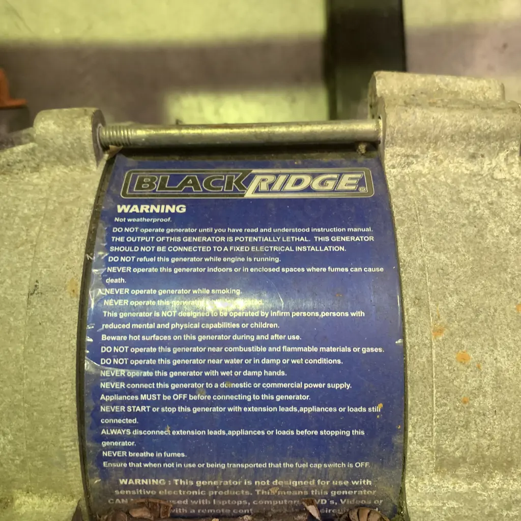 Black Ridge Generator Brg2000 Image 1++