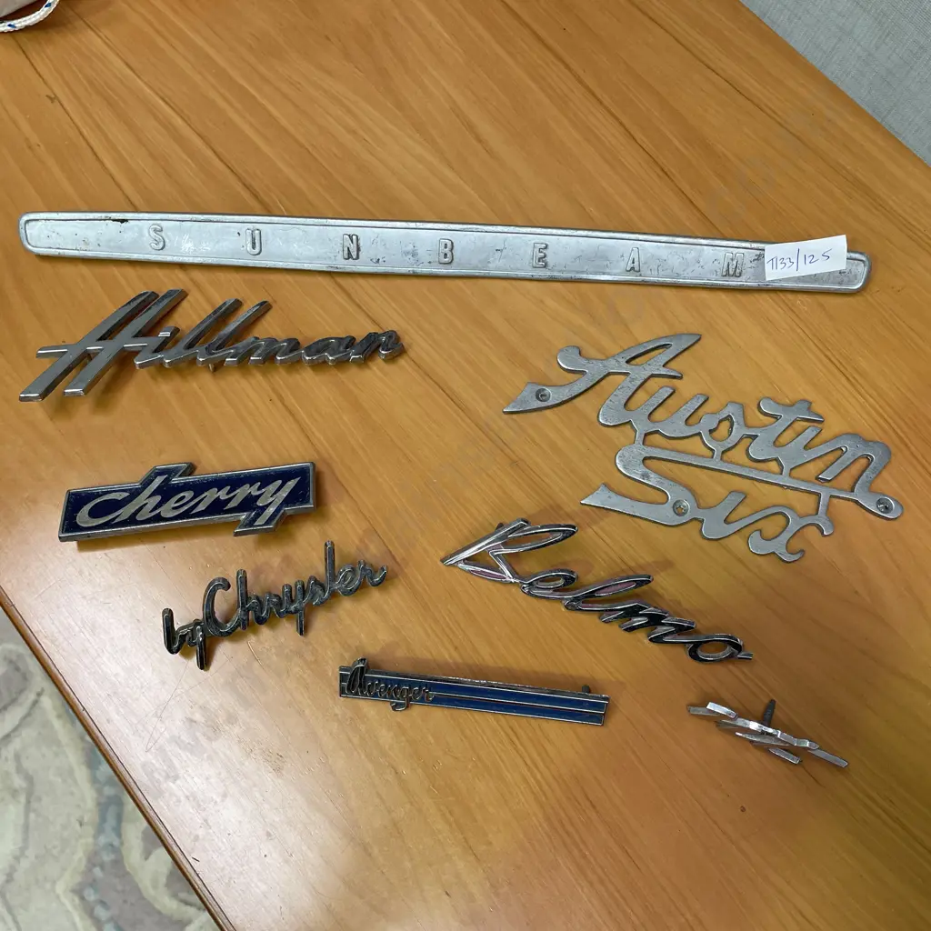 Assorted Vintage Car Badges etc Image 1++