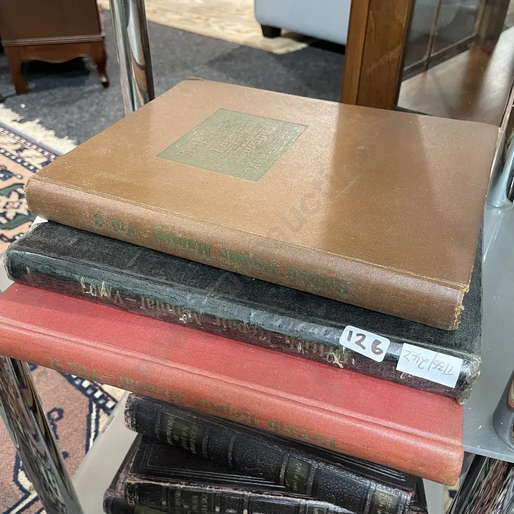 Vintage British Repair Manual Cars-Trucks. Volume 1, 2, 3 Image 1++