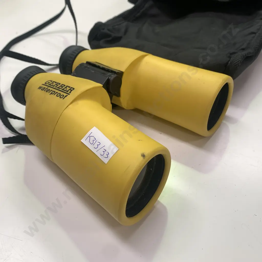 Gerber Waterproof Binoculars in Bag Image 1++