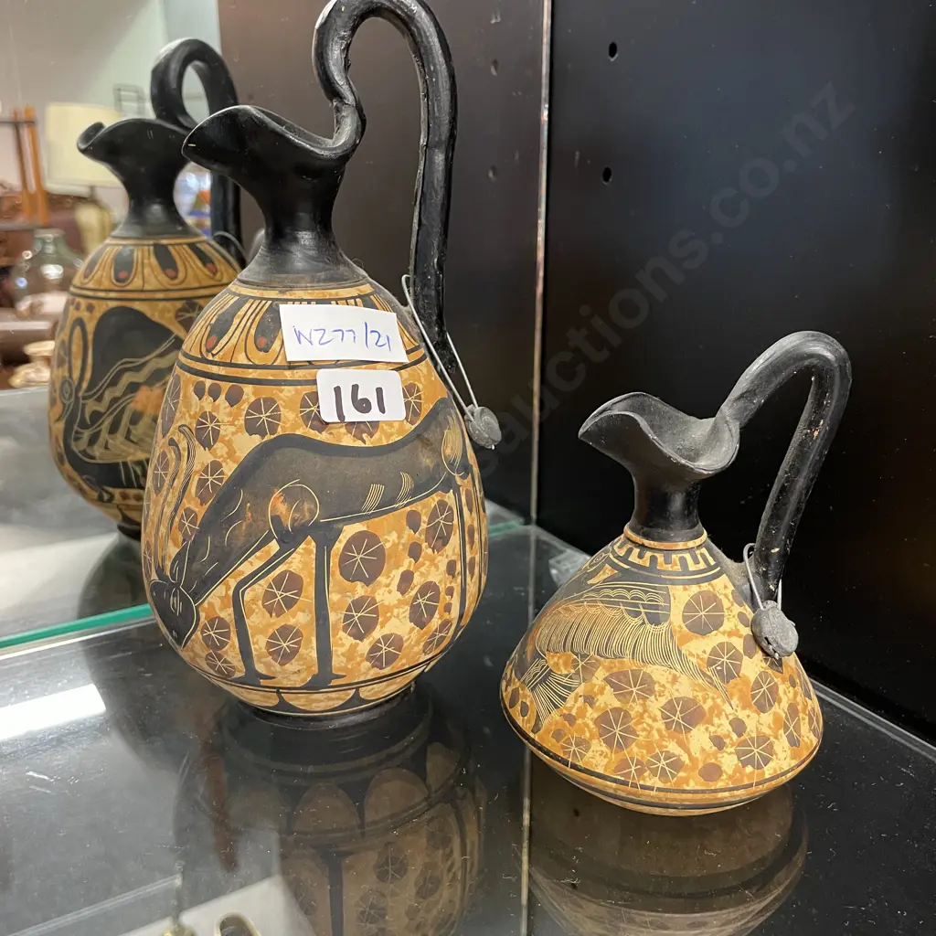 Decorative Handpainted Urn/Jugs x2 Image 1++