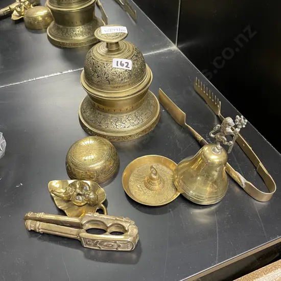 Assortment of Vintage Brassware