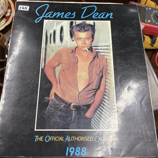 Vintage James Dean Memorabilia with photographs etc