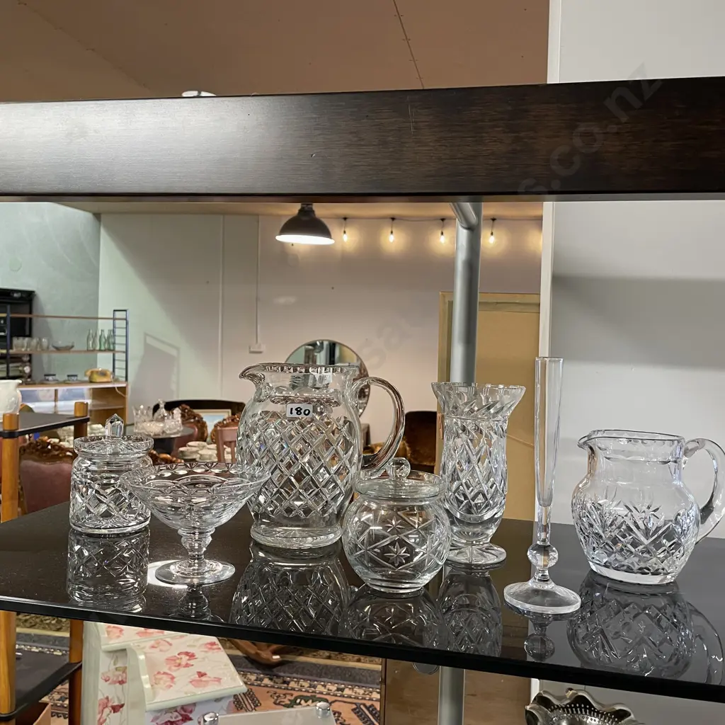 Assortment of Vintage Crystal Image 1++