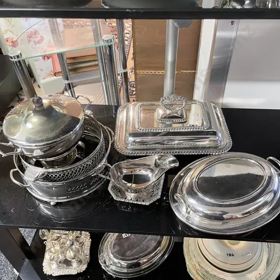 Assortment of Vintage Silverware