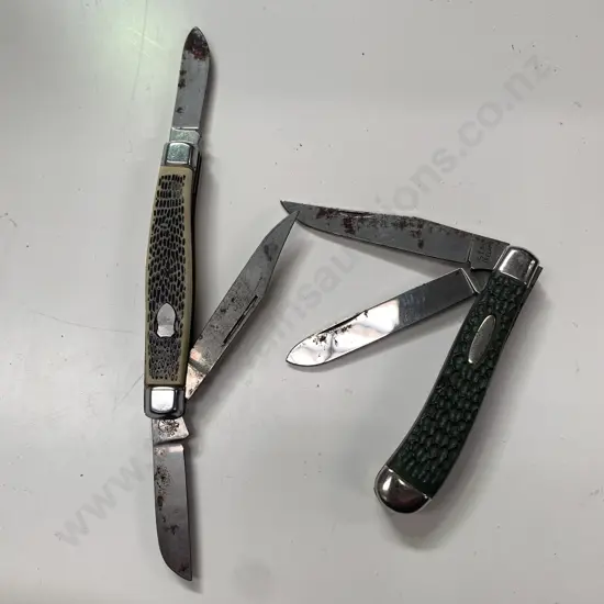 Vintage Stag Ireland Pocket Knife with one other