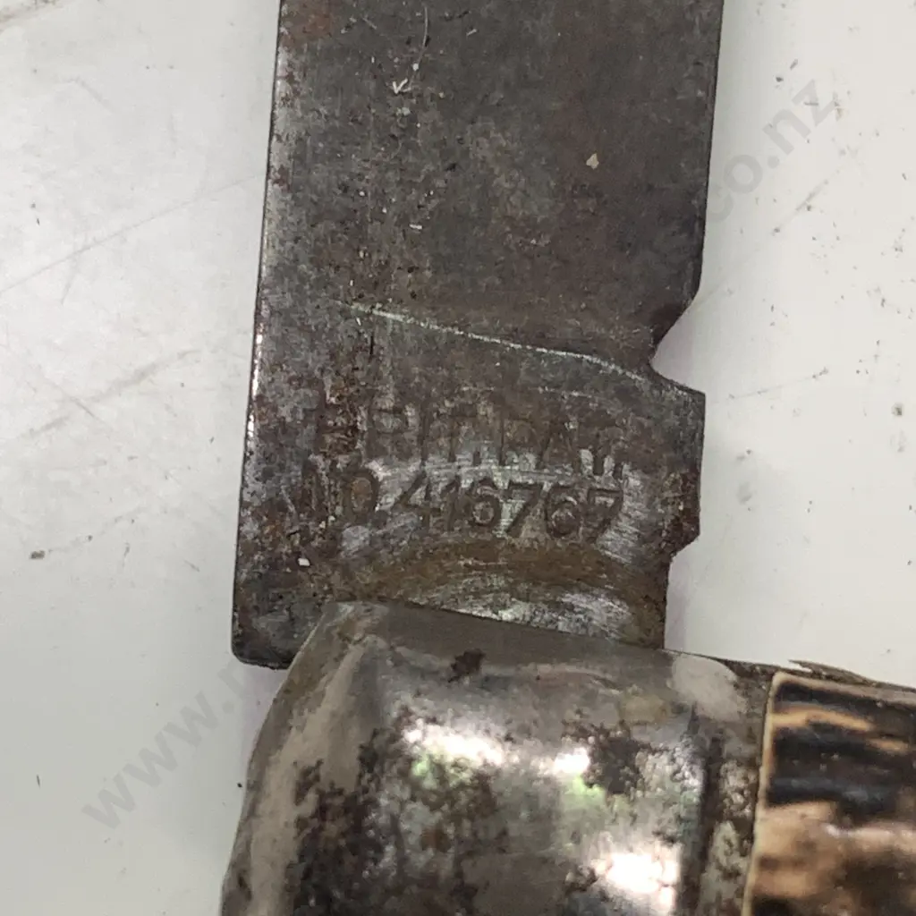 Pair of Stag Handle Pocket Knives Image 1++