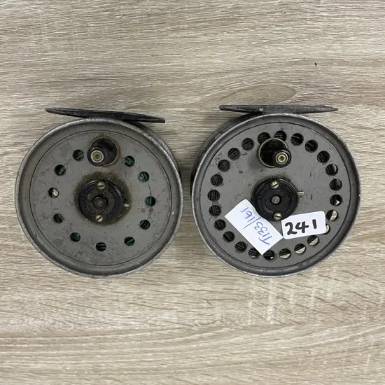Two J.W. Young Vintage Fishing Reels