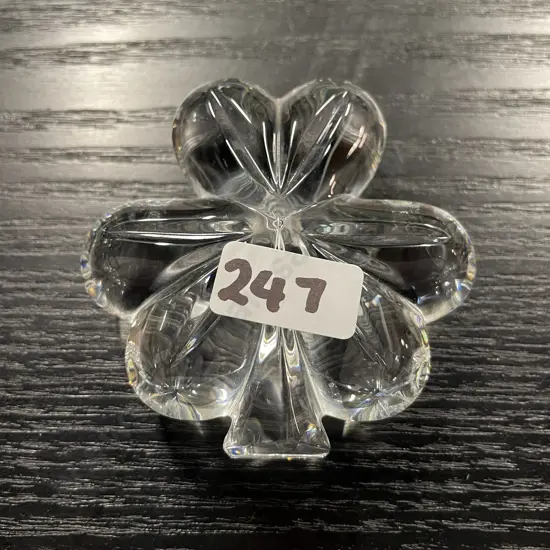 Waterford Crystal Clover Ornament