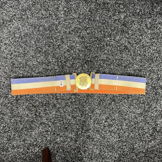 Vintage South African State Presidents Guard Belt with Buckle. Ex Unitate Vires
