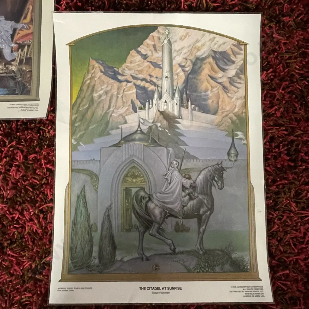 Lord of The Rings Poster x 5 Image 1++