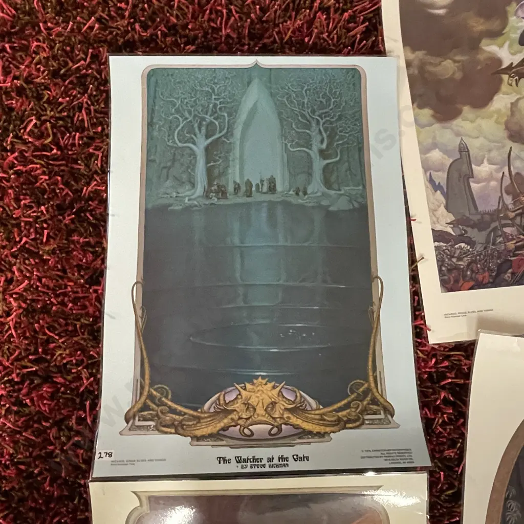 Lord of The Rings Poster x 5 Image 1++