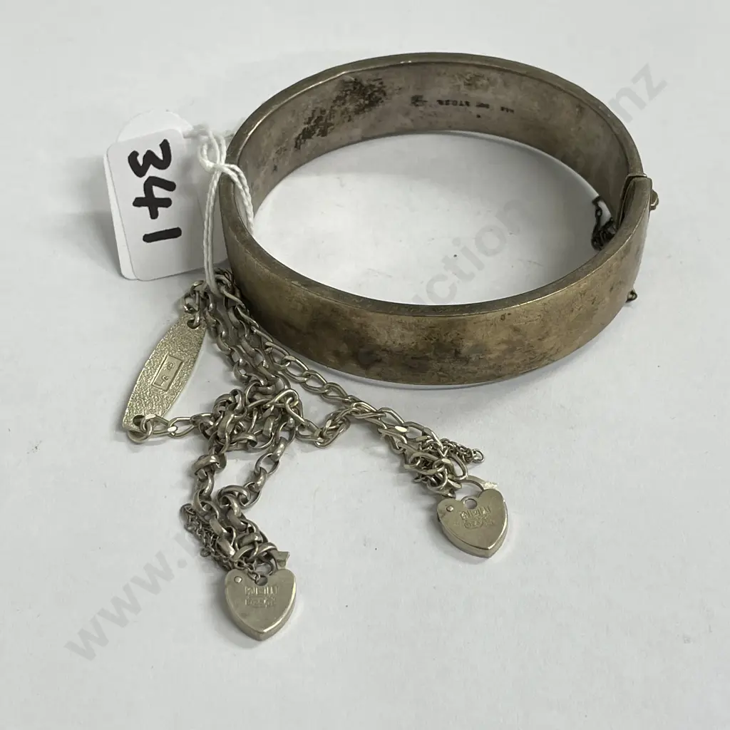 Vintage Sterling Silver Bracelets x 3 Image 1++