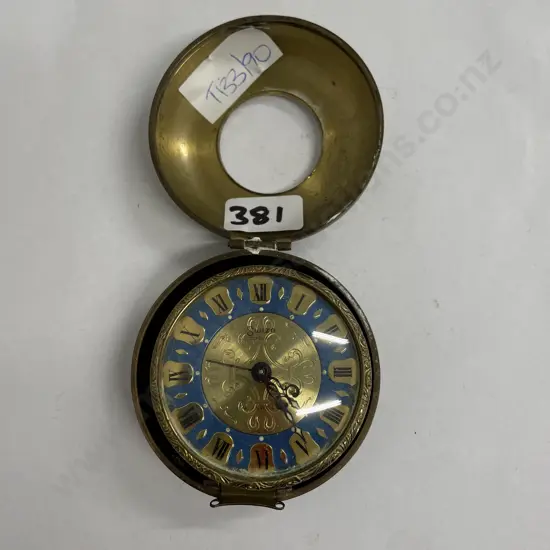 Vintage 1960's Swiza Coquet, Swiss made travelling alarm clock