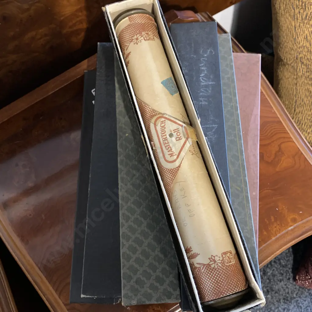 Rare Antique Mastertouch Music Paniola Scrolls - Boxed Image 1++