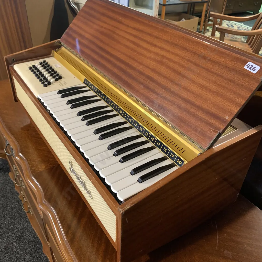 Rare Italian C1960's Frontalini Organ. Portable. Image 1++