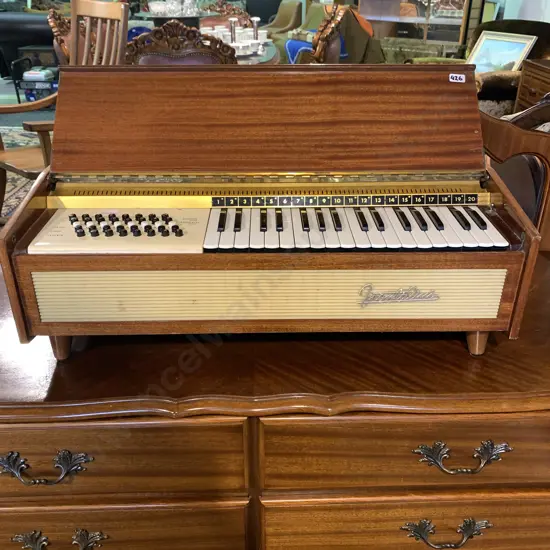 Rare Italian C1960's Frontalini Organ. Portable.