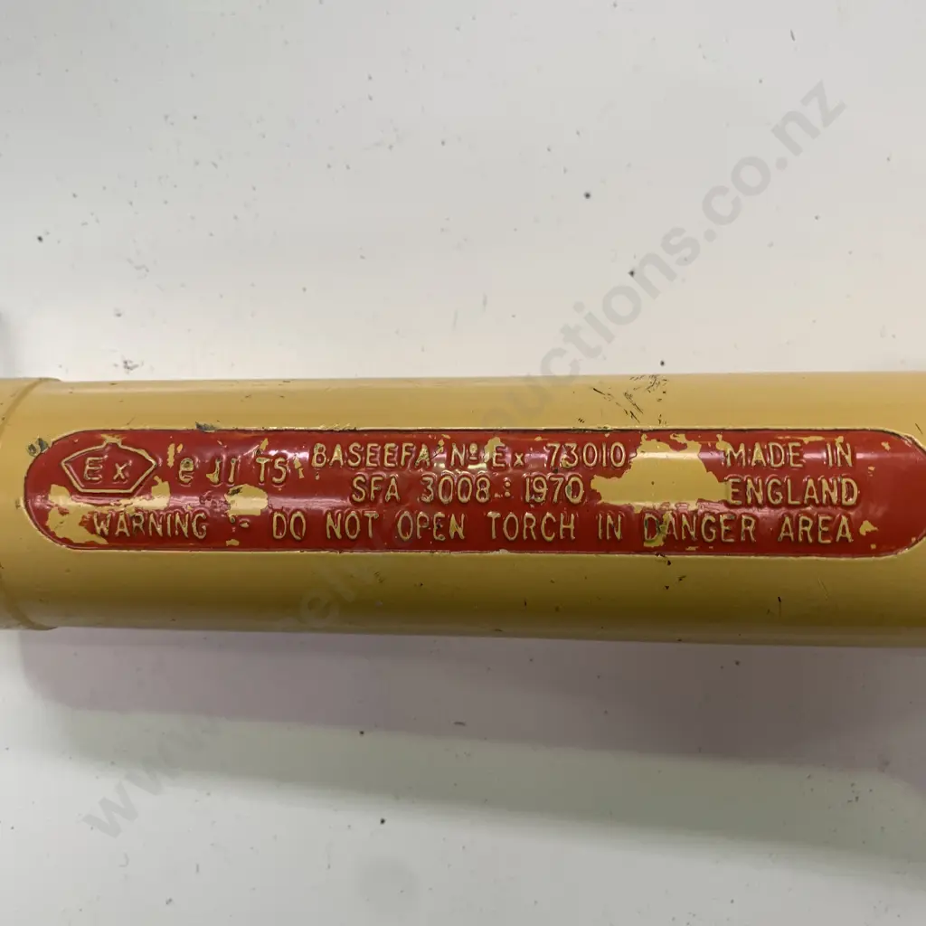 Vintage SA Safety Torch Image 1++