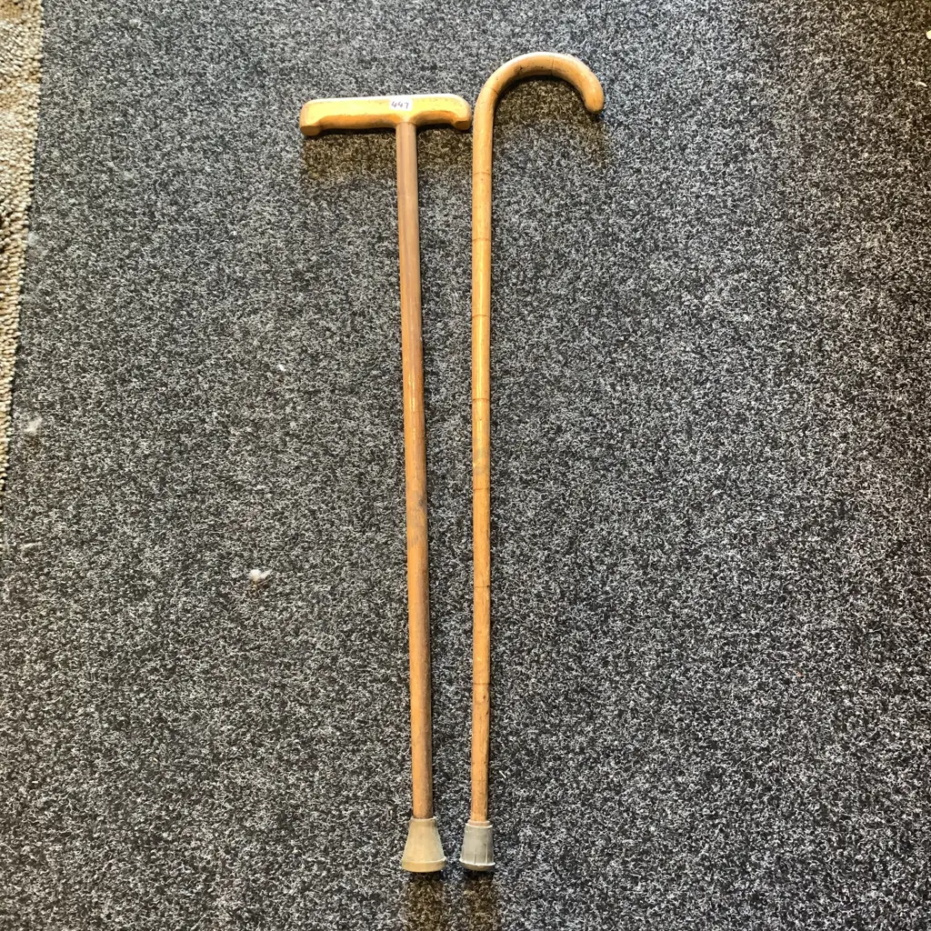 Assorted Vintage Walking Sticks Image 1++