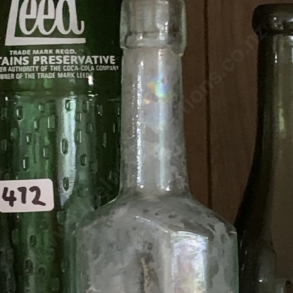 Vintage Glass Bottles including Leed Image 1++
