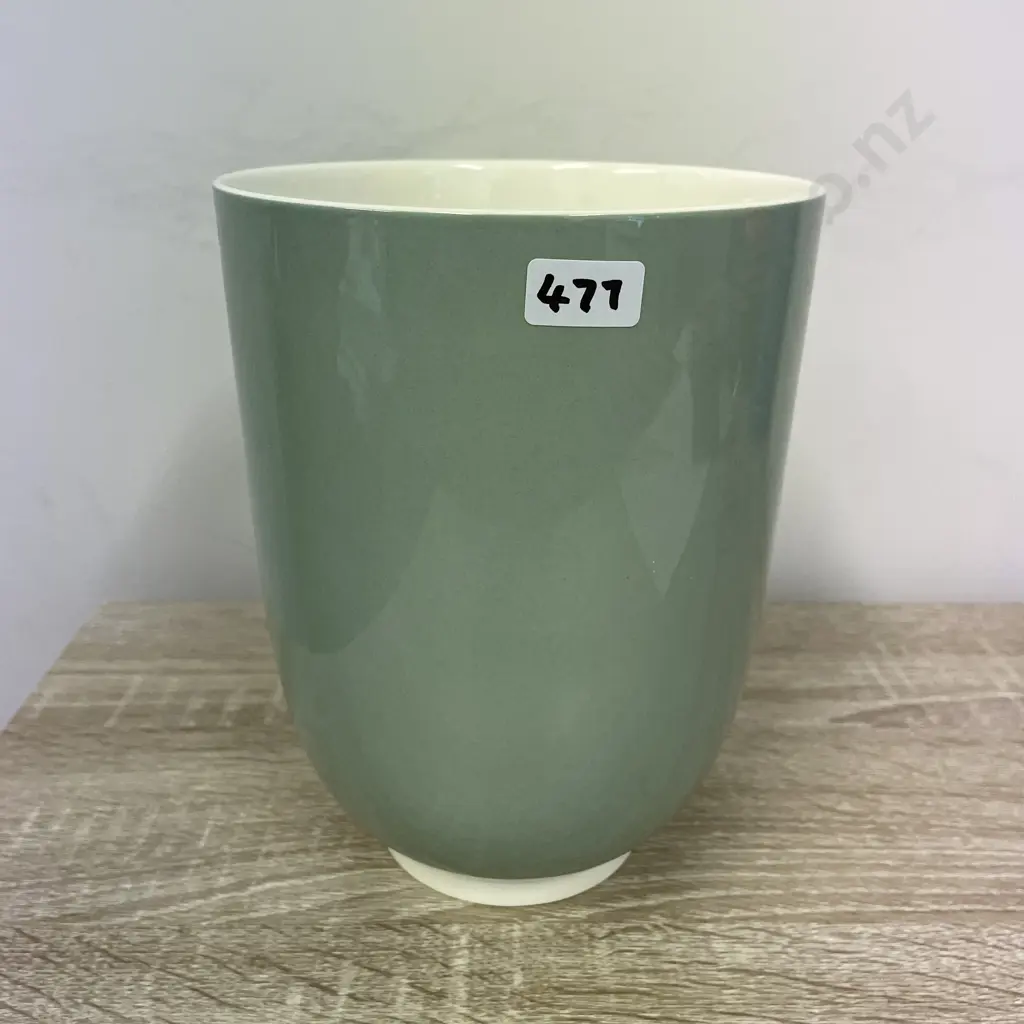 Wedgwood Mid Century Keith Murray Large Vase. H20 Dia15cm Image 1++