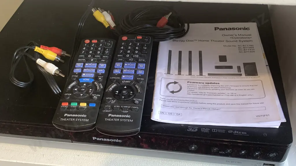 NO RESERVE Panasonic Blu-ray Disc Home Theatre Sound System. Image 1++