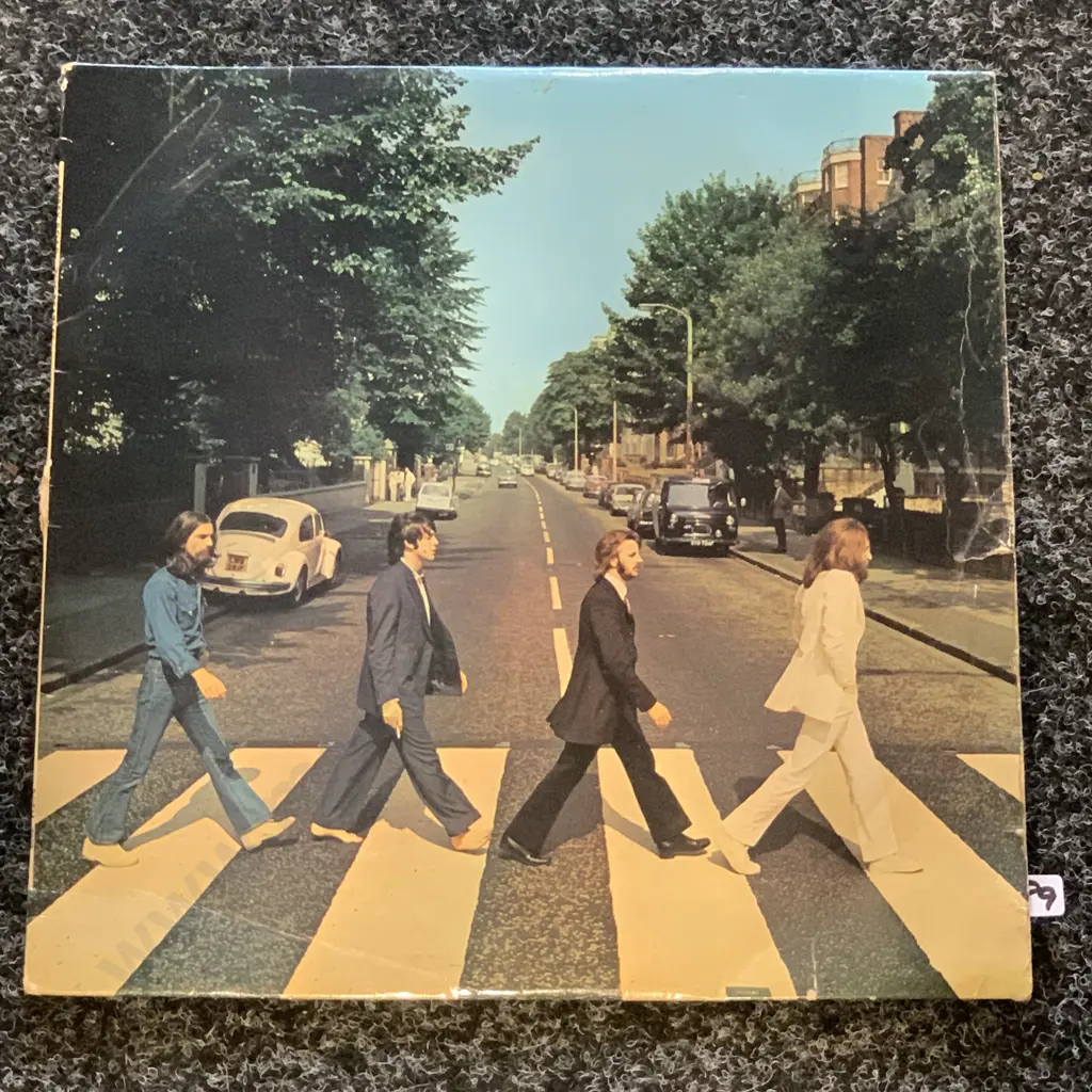 Vintage The Beatles Record. Abbey Road EMI PCSM 7088 Image 1++