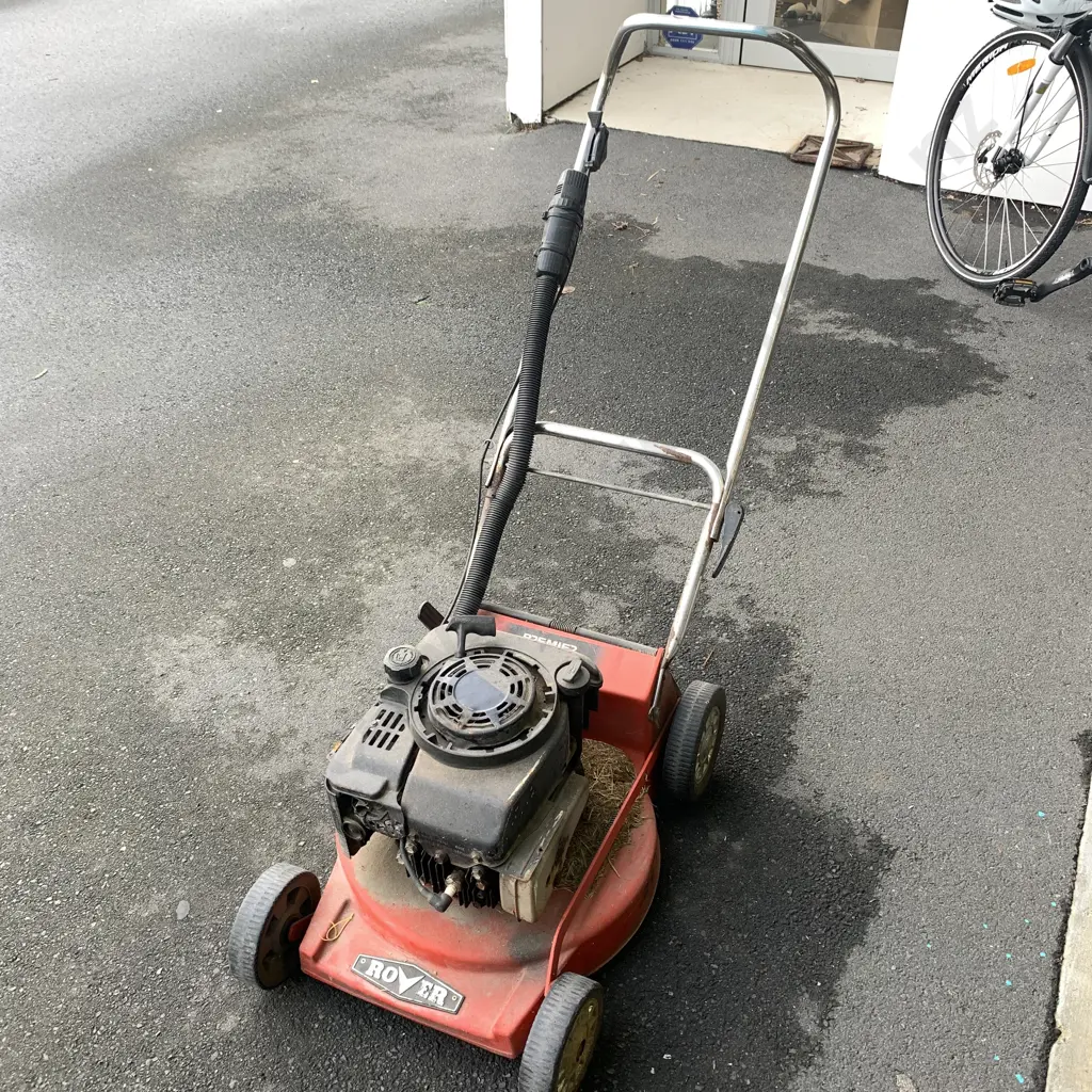 Rover Premier Petrol Motor Mower, No Catcher Image 1++