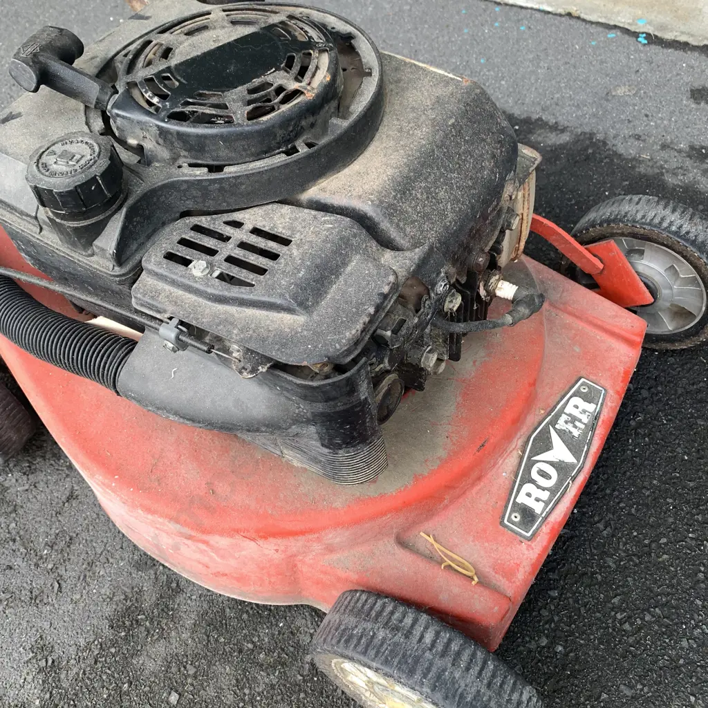Rover Premier Petrol Motor Mower, No Catcher Image 1++
