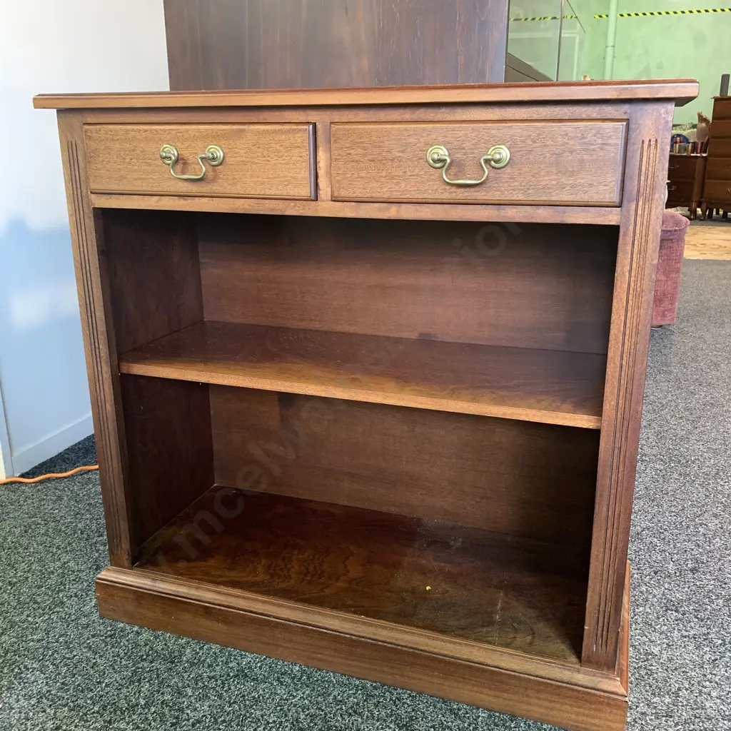 Creative Furniture Solid Wood Bookshelf/Buffet. 2 drawers. H84 D35 W85cm Image 1++